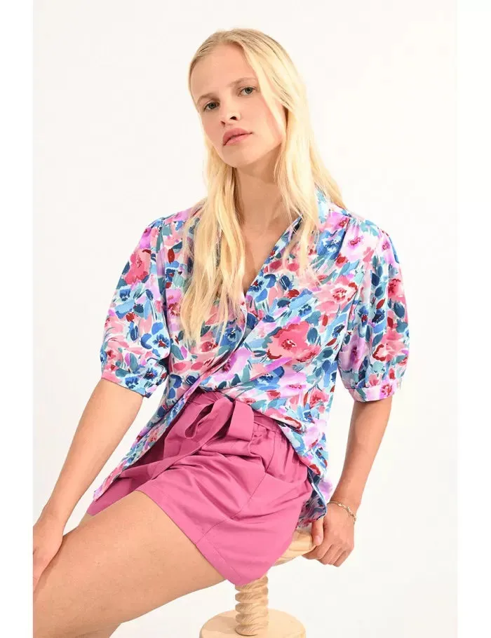 204 - Floral Print Shirt - Molly Bracken