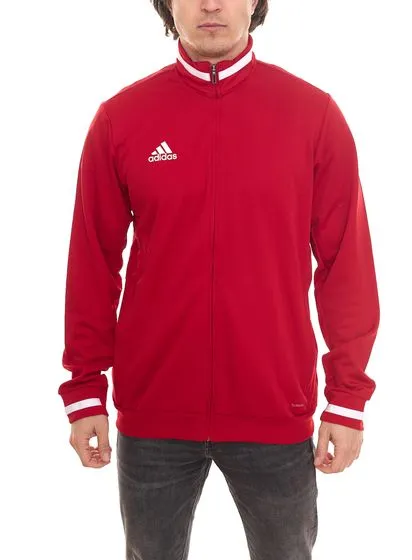 2er Pack adidas TEAM 19 Herren Trainings-Jacke mit CLIMACOOL Technologie aus recyceltem Material Sport-Jacke DX7323 Rot