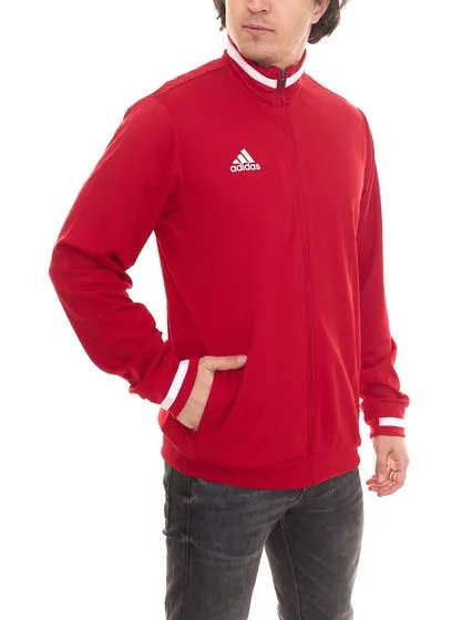 2er Pack adidas TEAM 19 Herren Trainings-Jacke mit CLIMACOOL Technologie aus recyceltem Material Sport-Jacke DX7323 Rot