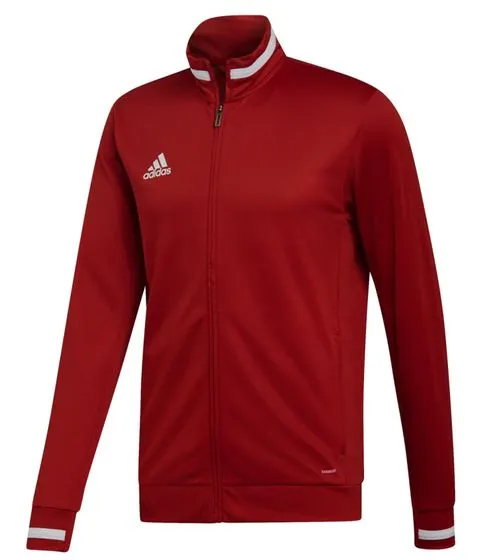 2er Pack adidas TEAM 19 Herren Trainings-Jacke mit CLIMACOOL Technologie aus recyceltem Material Sport-Jacke DX7323 Rot