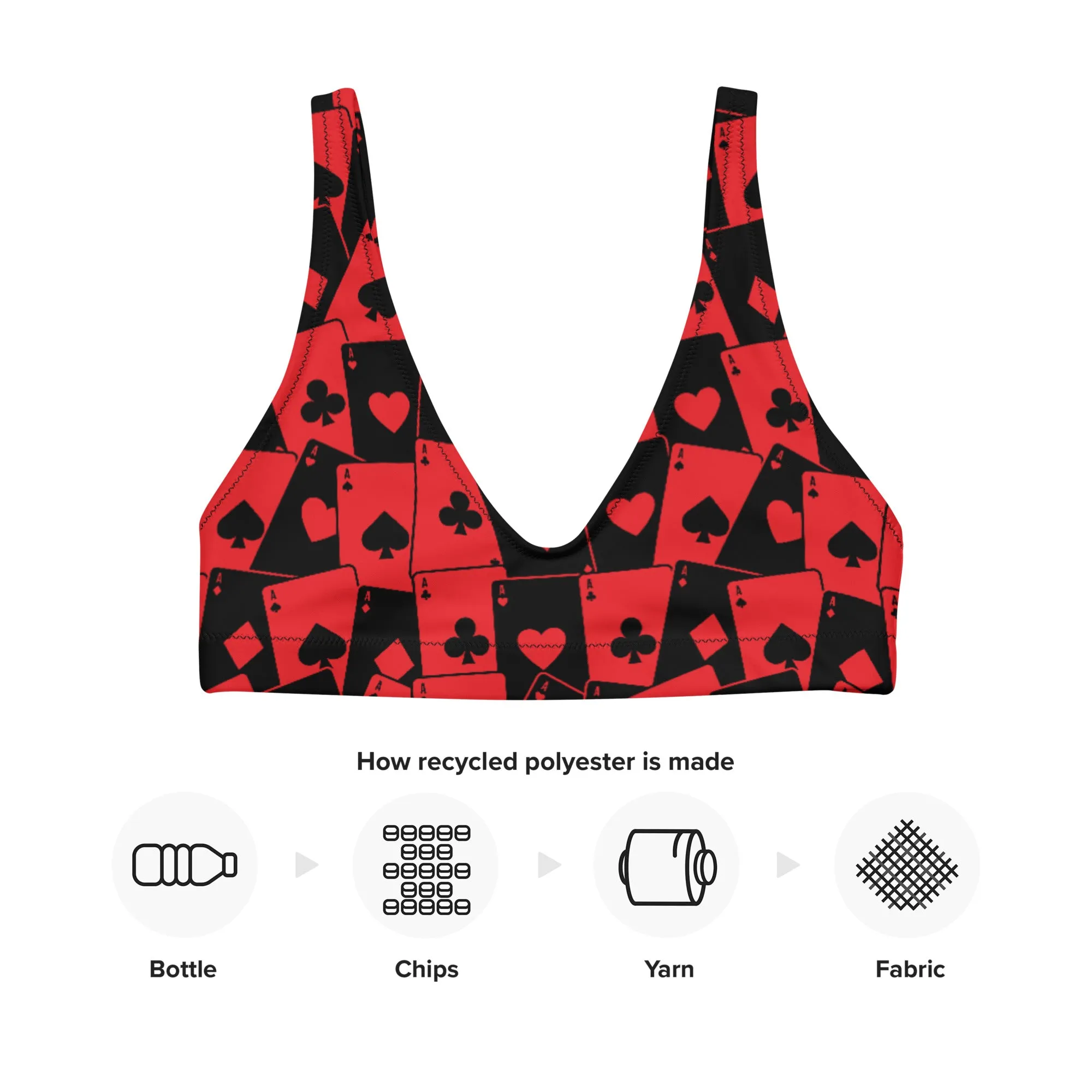 Ace Of Hearts Bra Top