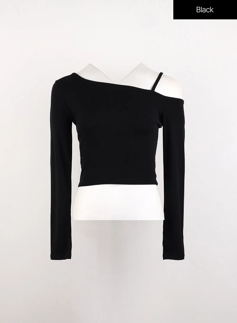 Asymmetrical One-Shoulder Crop Top ID306