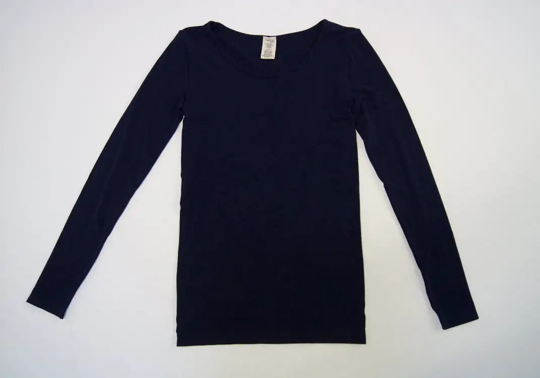 Bamboo basic one size long sleeve t-shirt- various colours