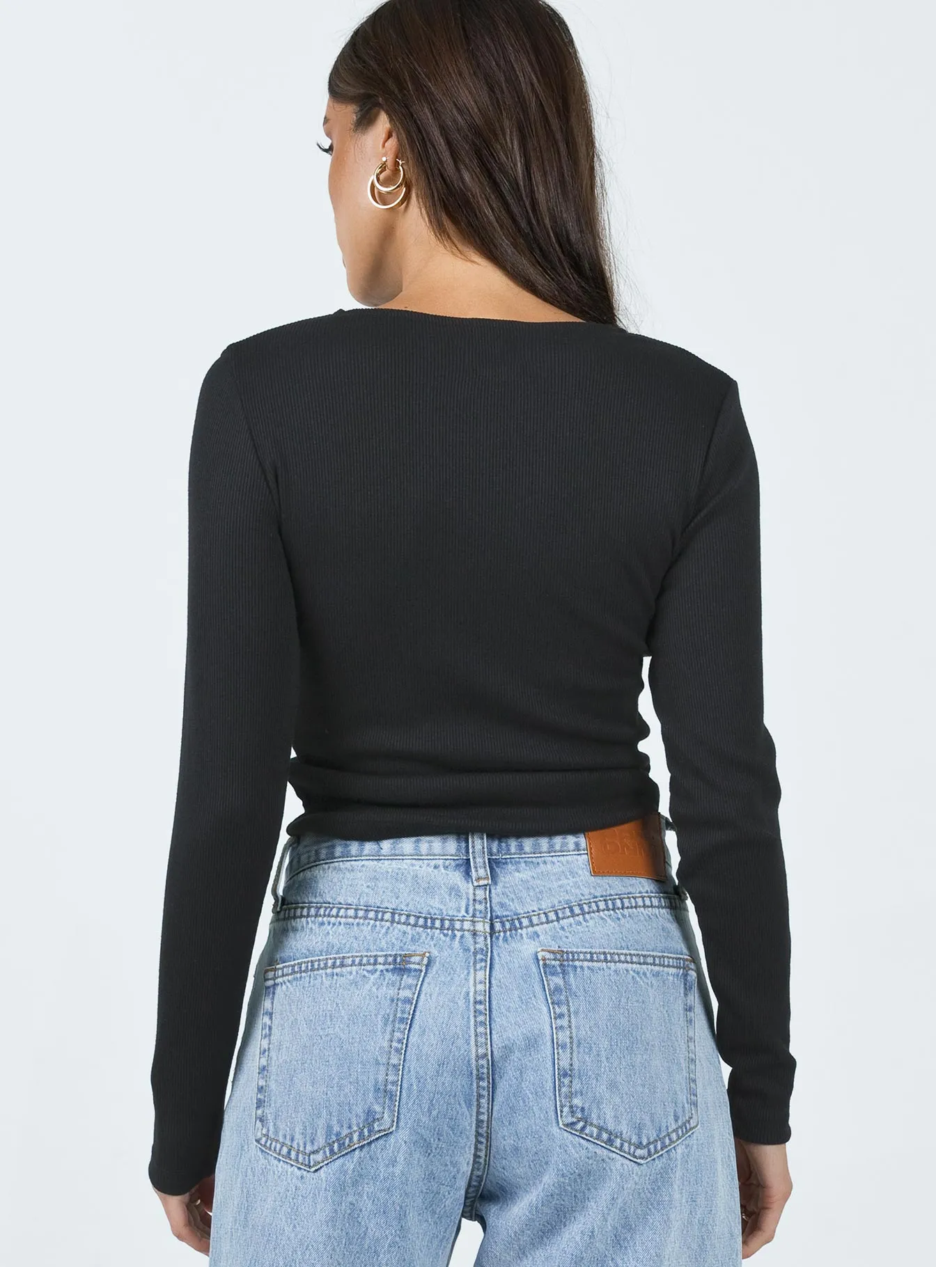 Beatrix Long Sleeve Tee Black