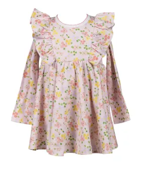 Betty Floral Long Sleeve Twirl Dress