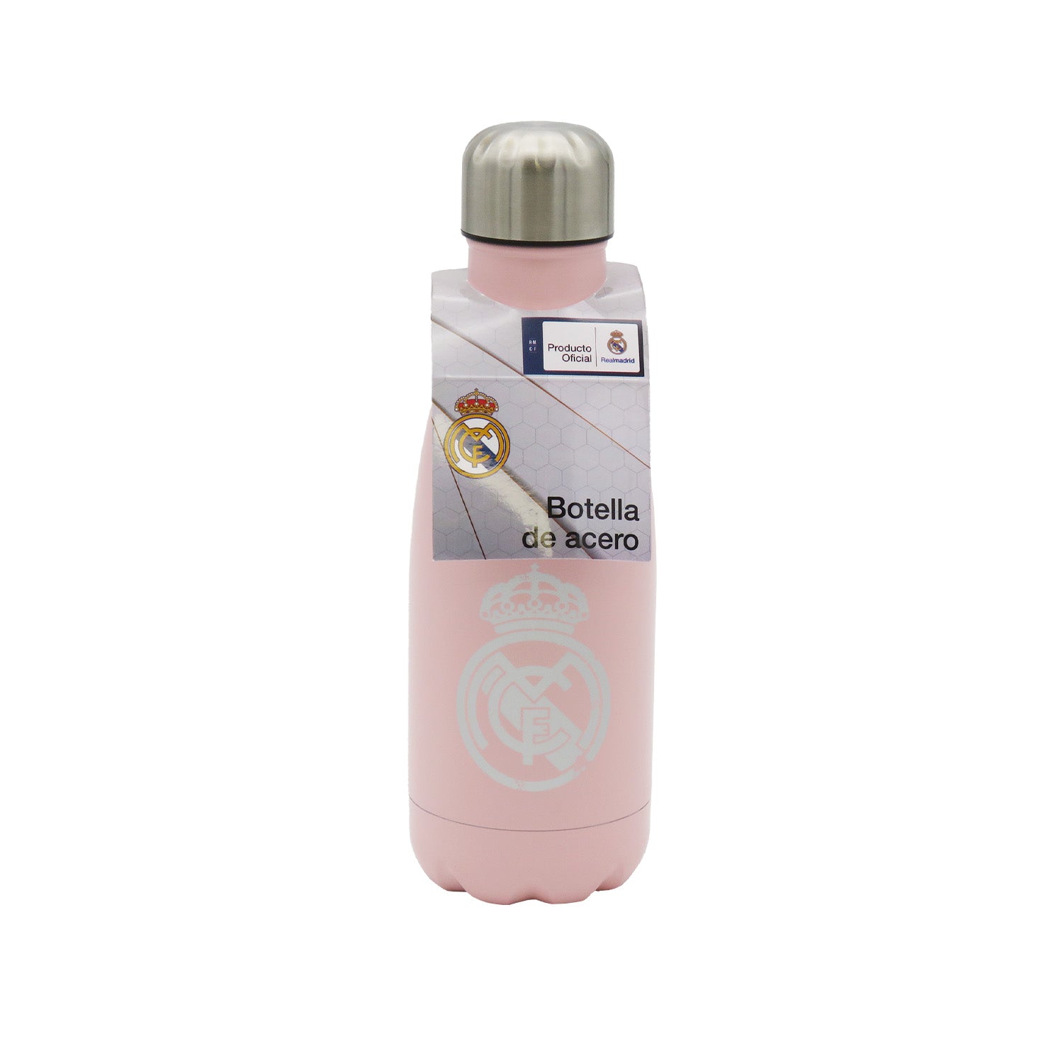 Botella Acero 550ml Rosa