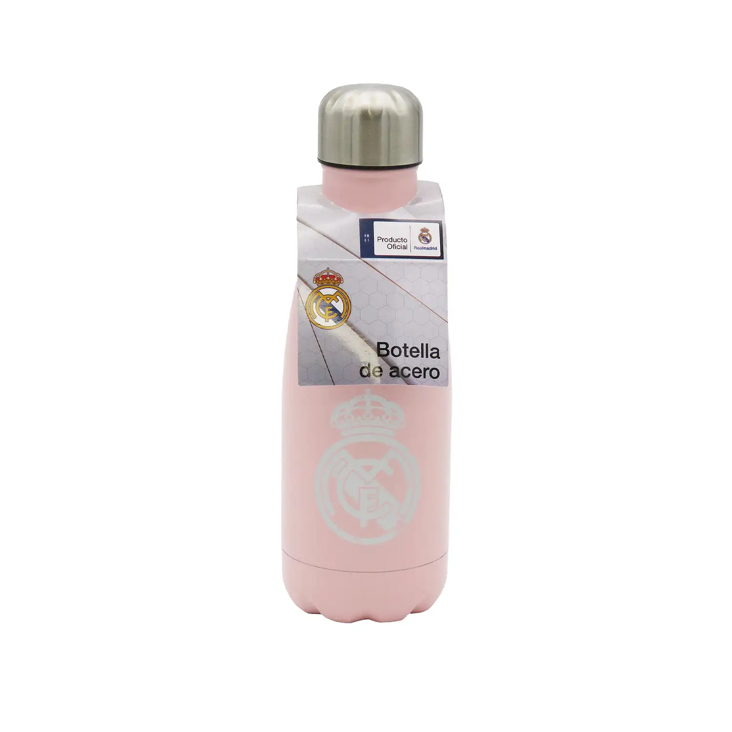 Botella Acero 550ml Rosa