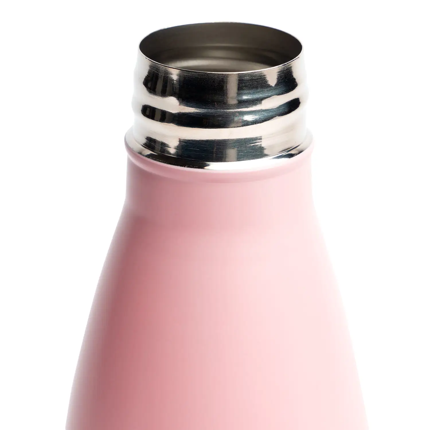 Botella Acero 550ml Rosa