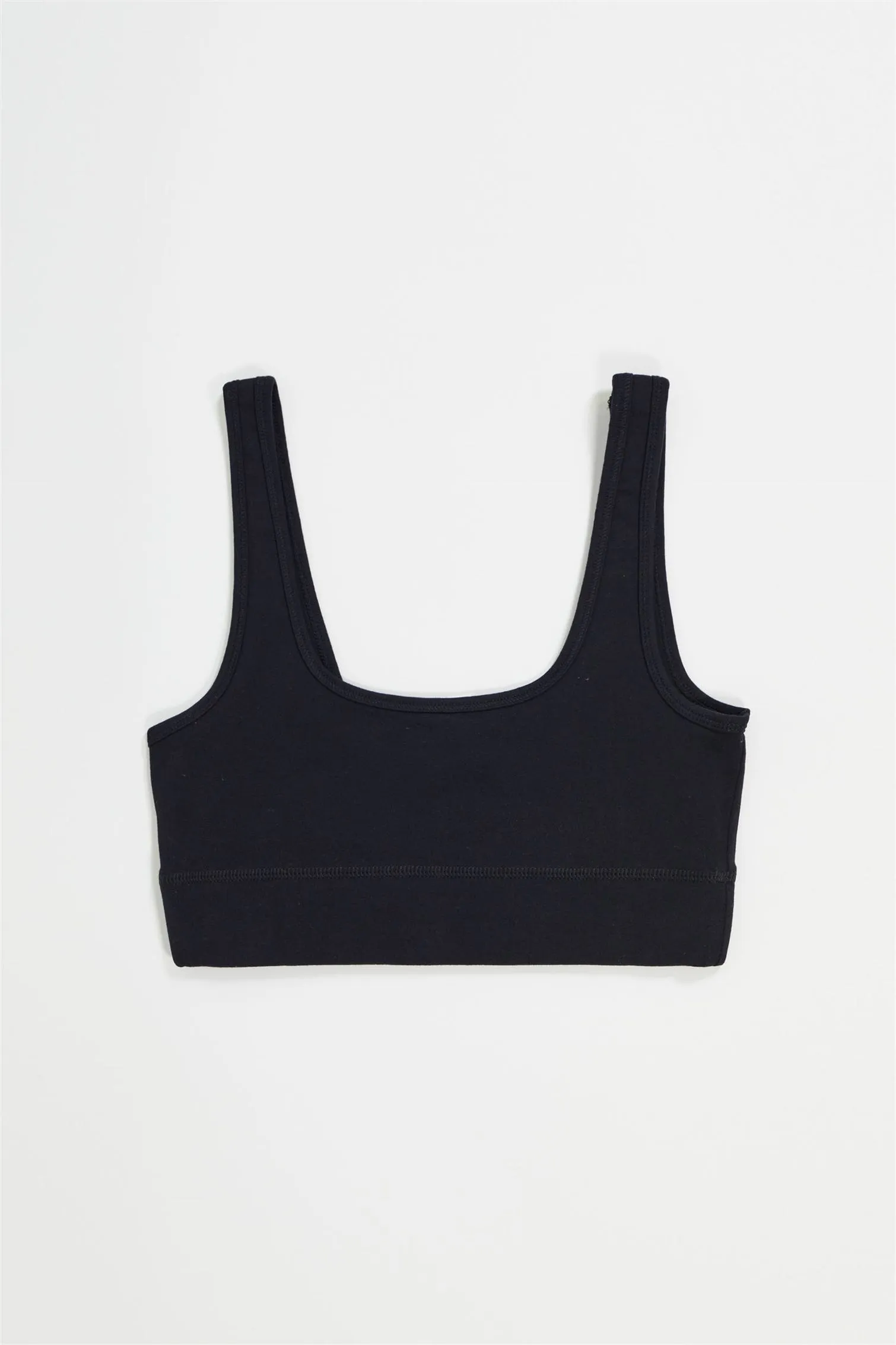  C Logo Patch Bra Top     