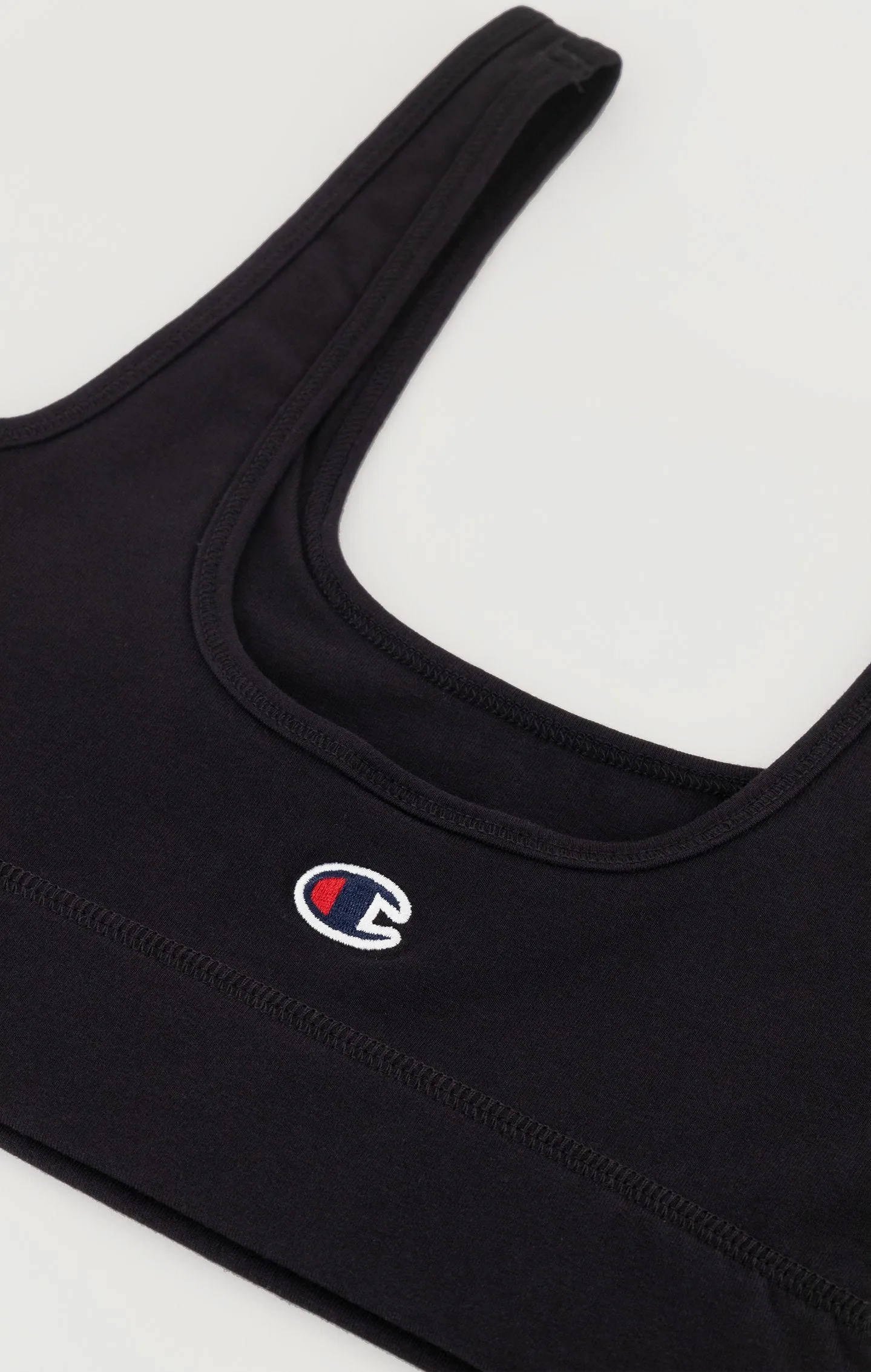  C Logo Patch Bra Top     