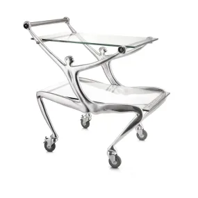 Carrol Boyes Drinks Trolley With Glass - Man