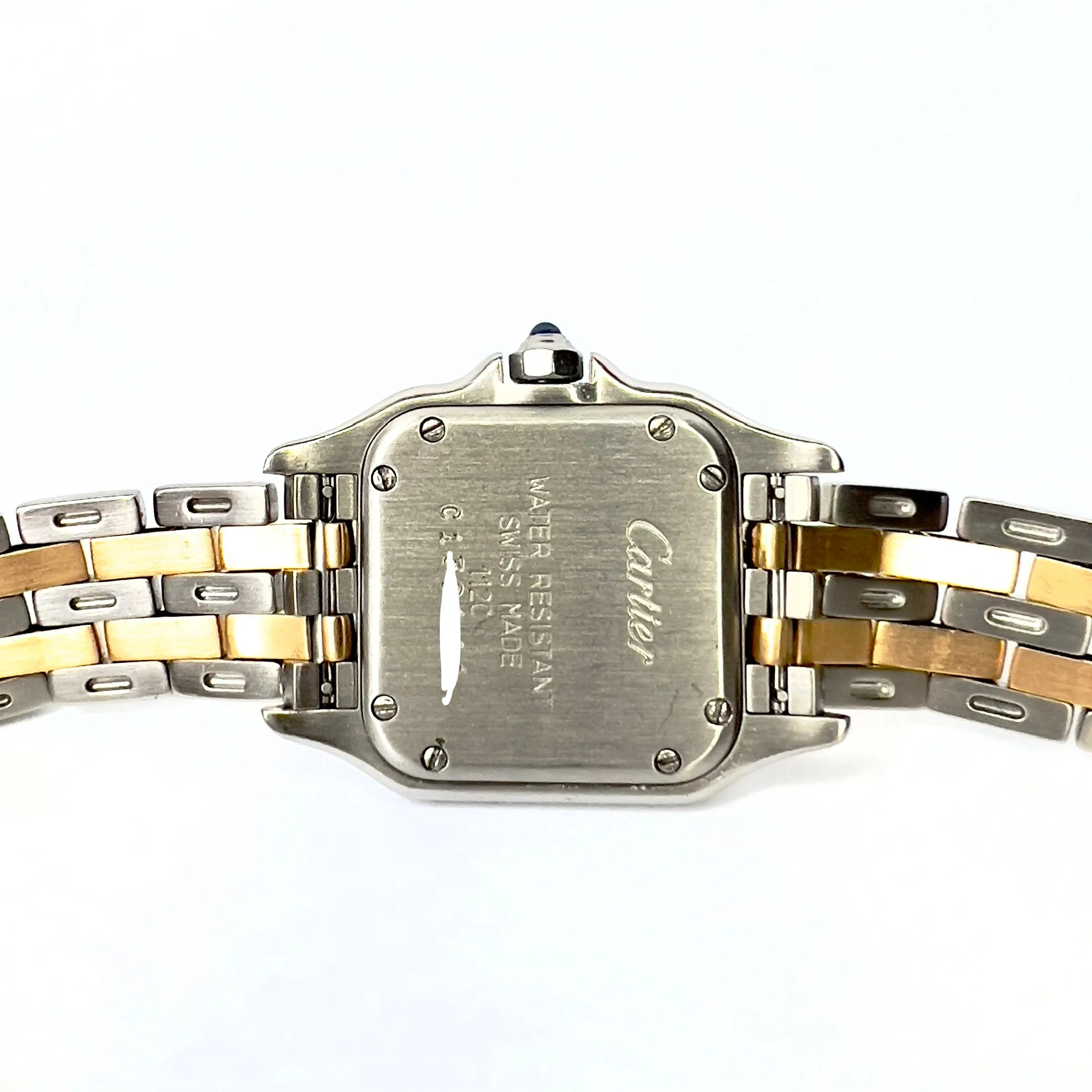 CARTIER PANTHERE 23mm Quartz 2 Row Gold 0.86TCW DIAMOND Watch