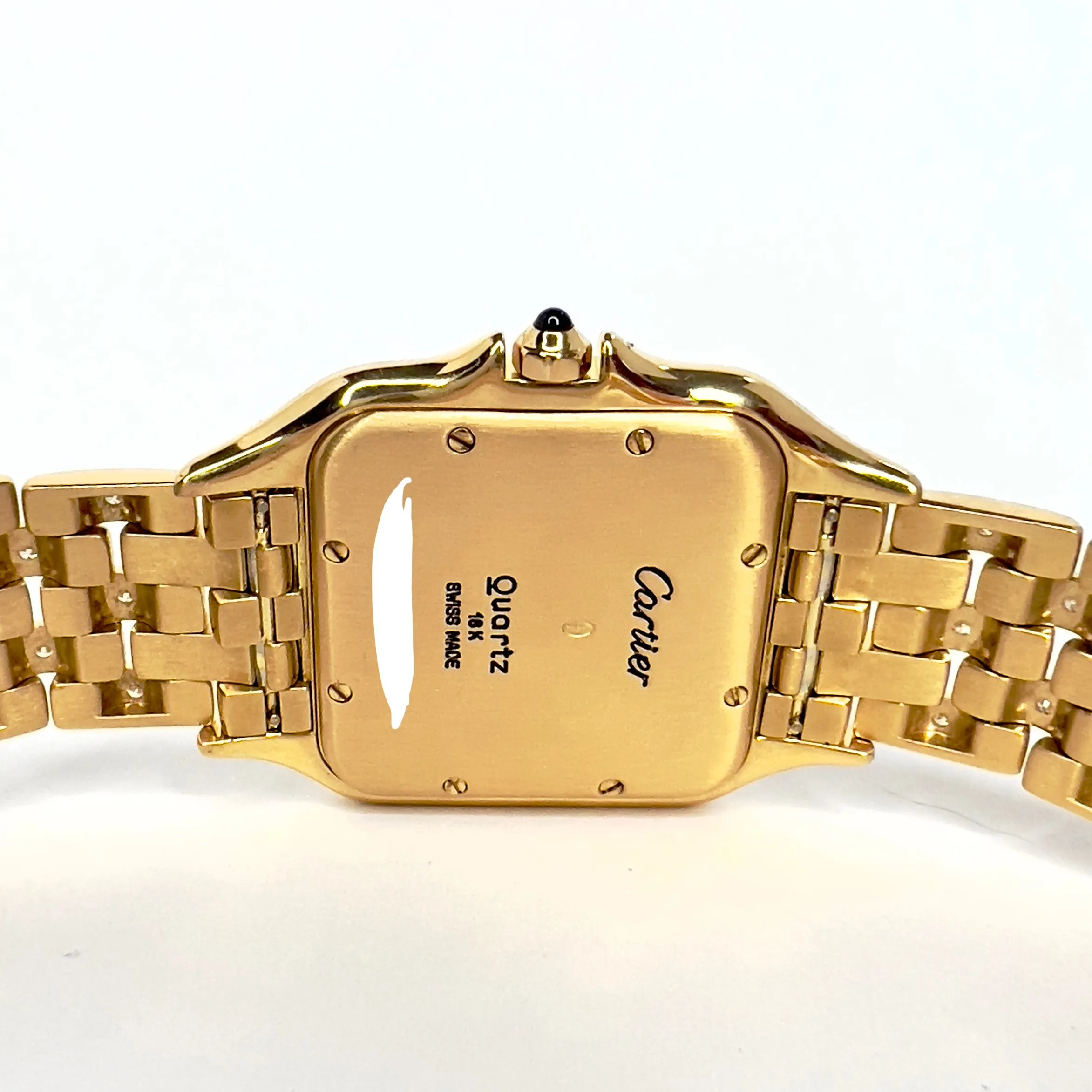 CARTIER PANTHERE 27mm Quartz 18K Yellow Gold 6.1TCW Diamond Watch