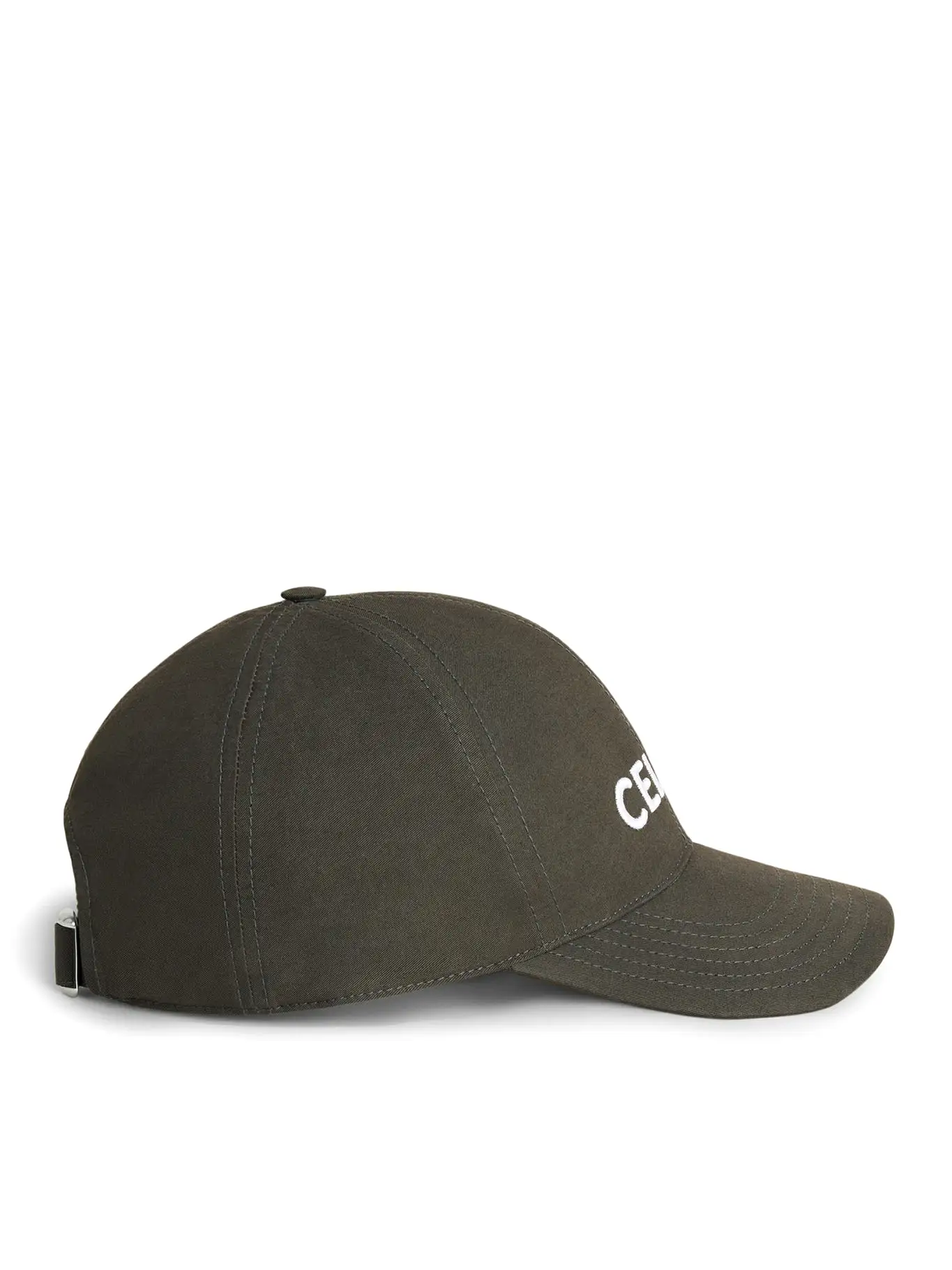 CELINE COTTON BASEBALL HAT EBONY