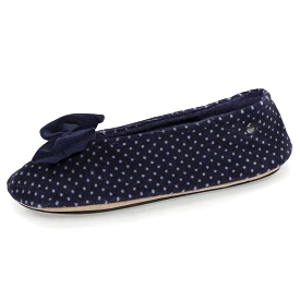 Chaussons ballerines Femme Grand Nud Pois