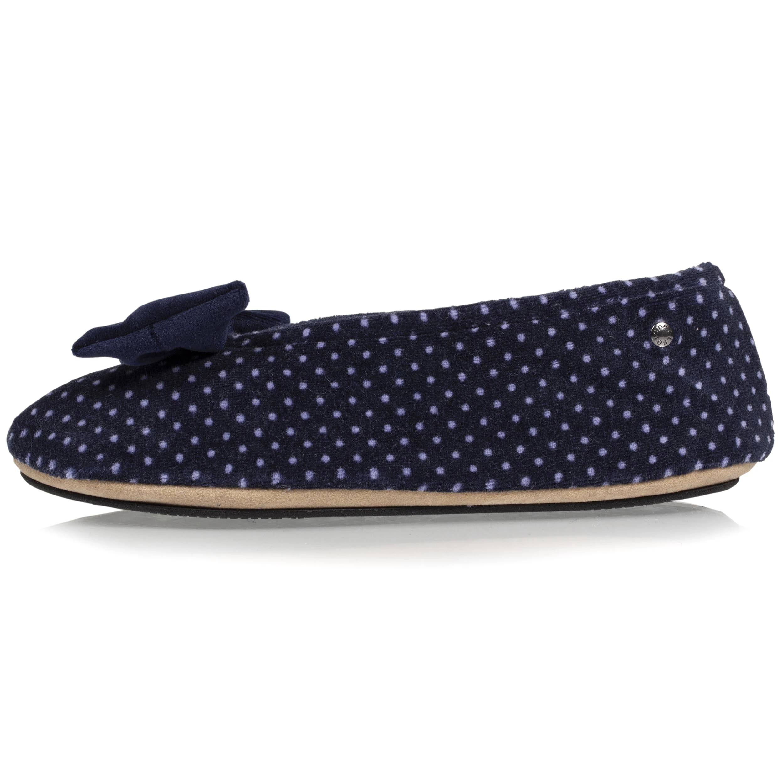 Chaussons ballerines Femme Grand Nud Pois