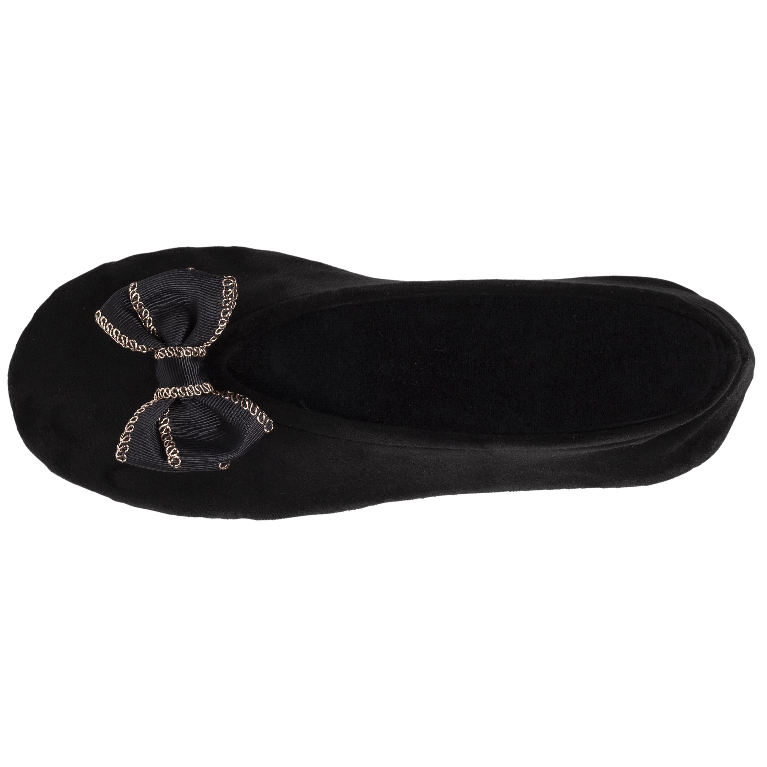 Chaussons ballerines Femme Nud Précieux Noir