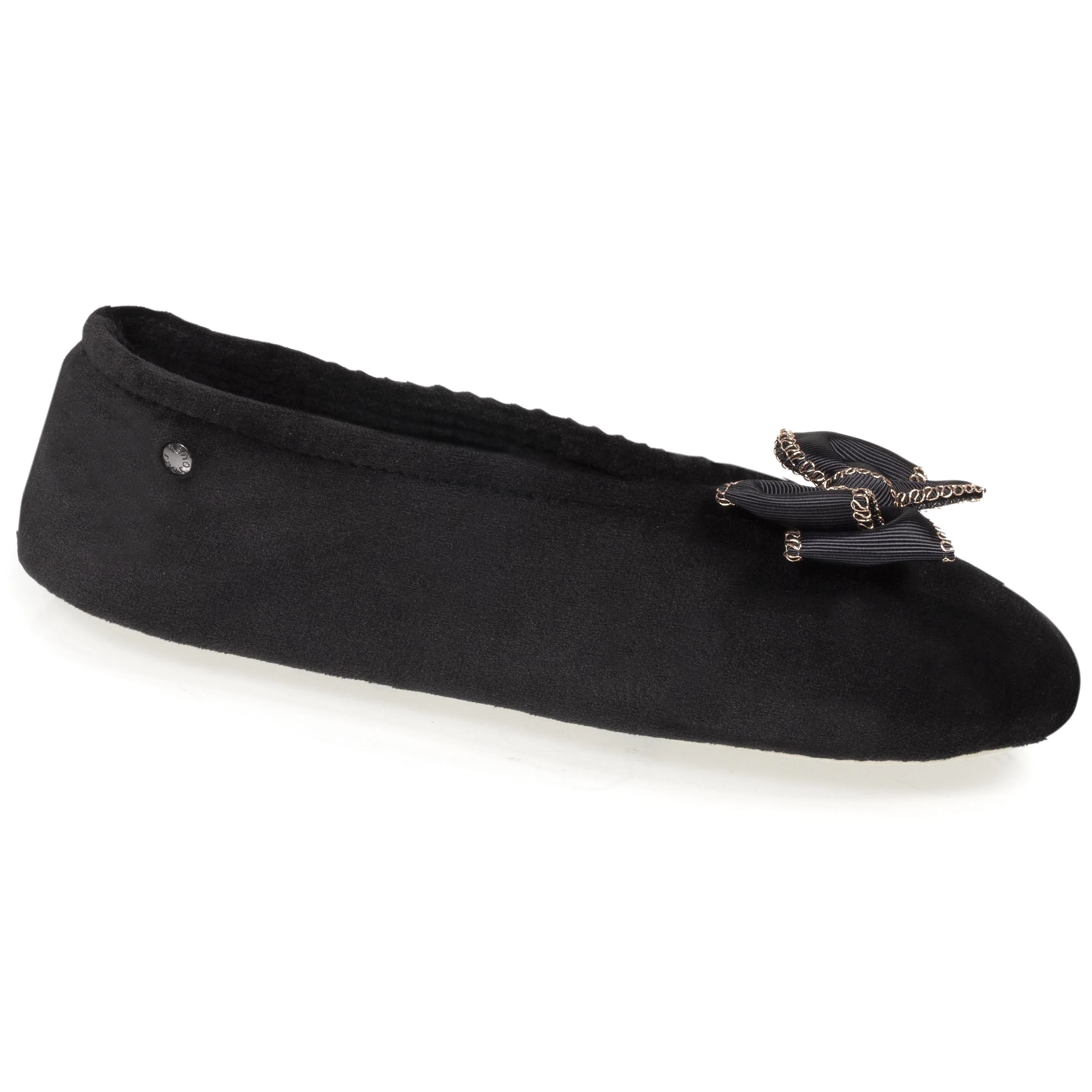 Chaussons ballerines Femme Nud Précieux Noir