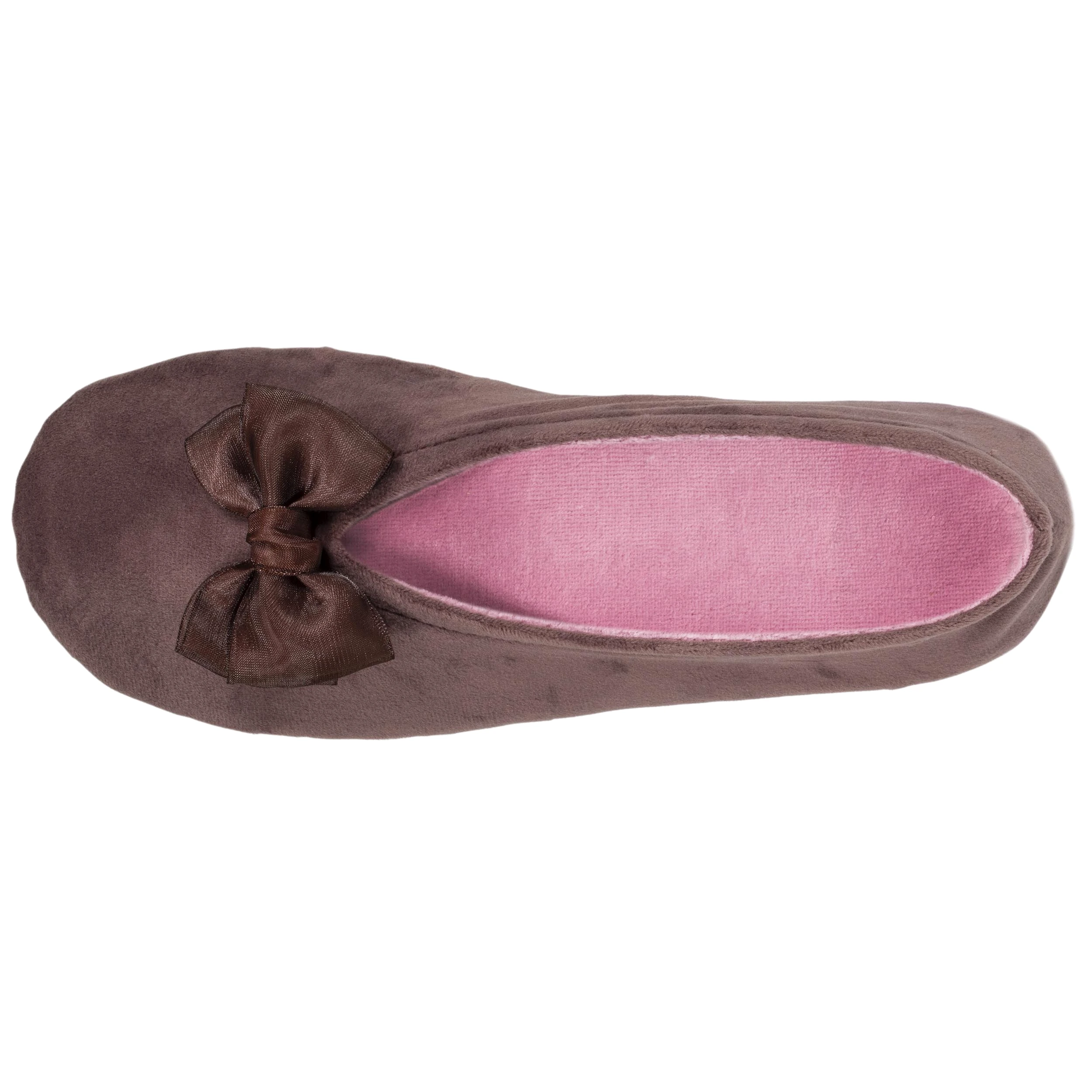 Chaussons ballerines Femme Nud Précieux Taupe