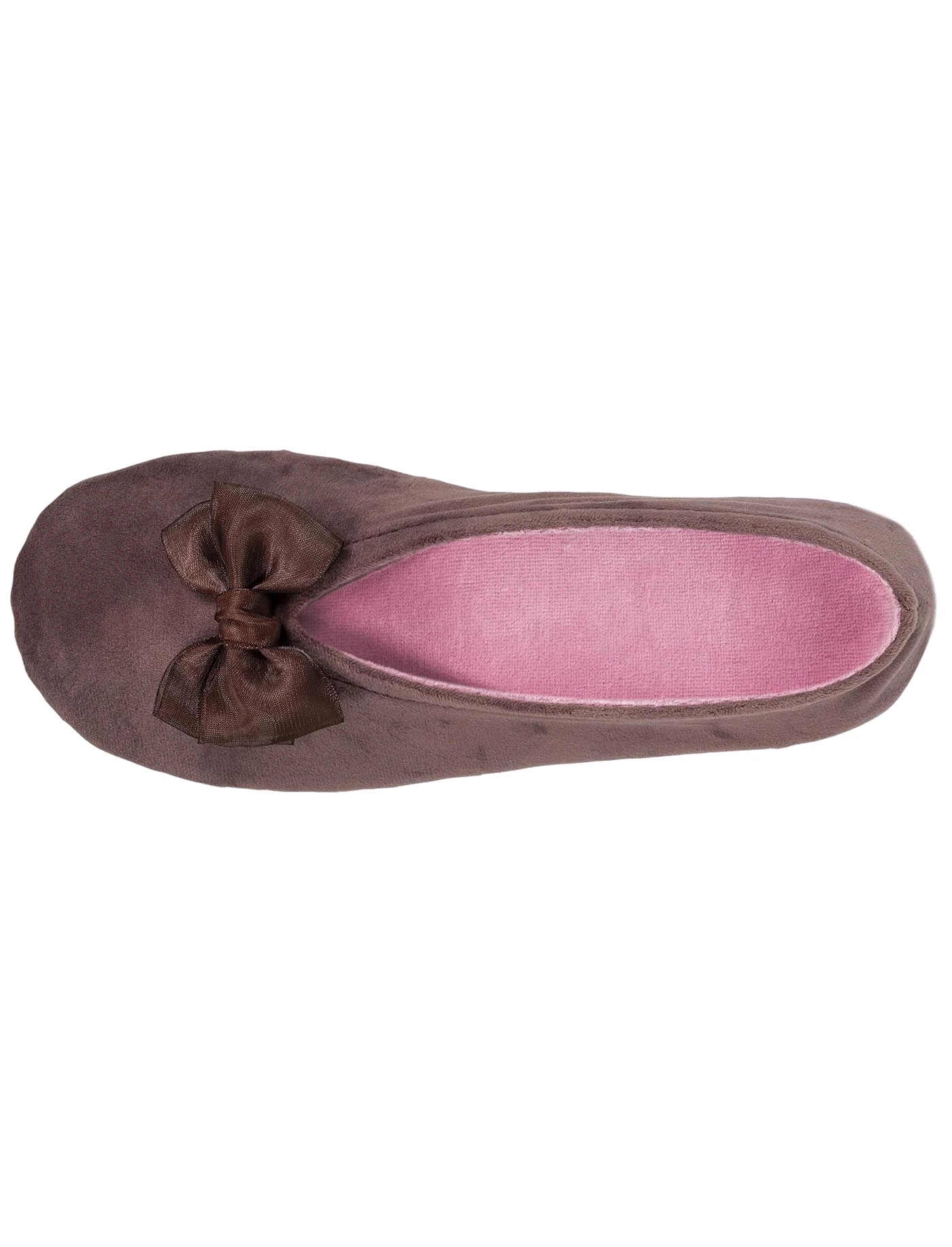 Chaussons ballerines Femme Nud Précieux Taupe