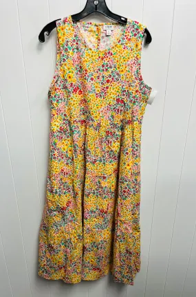 Dress Casual Midi By J. Crew  Size: 4