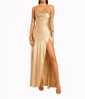 Emery Dress in Nude