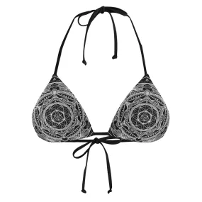 ESOTERIC BLACK STRING TOP BIKINI TOP