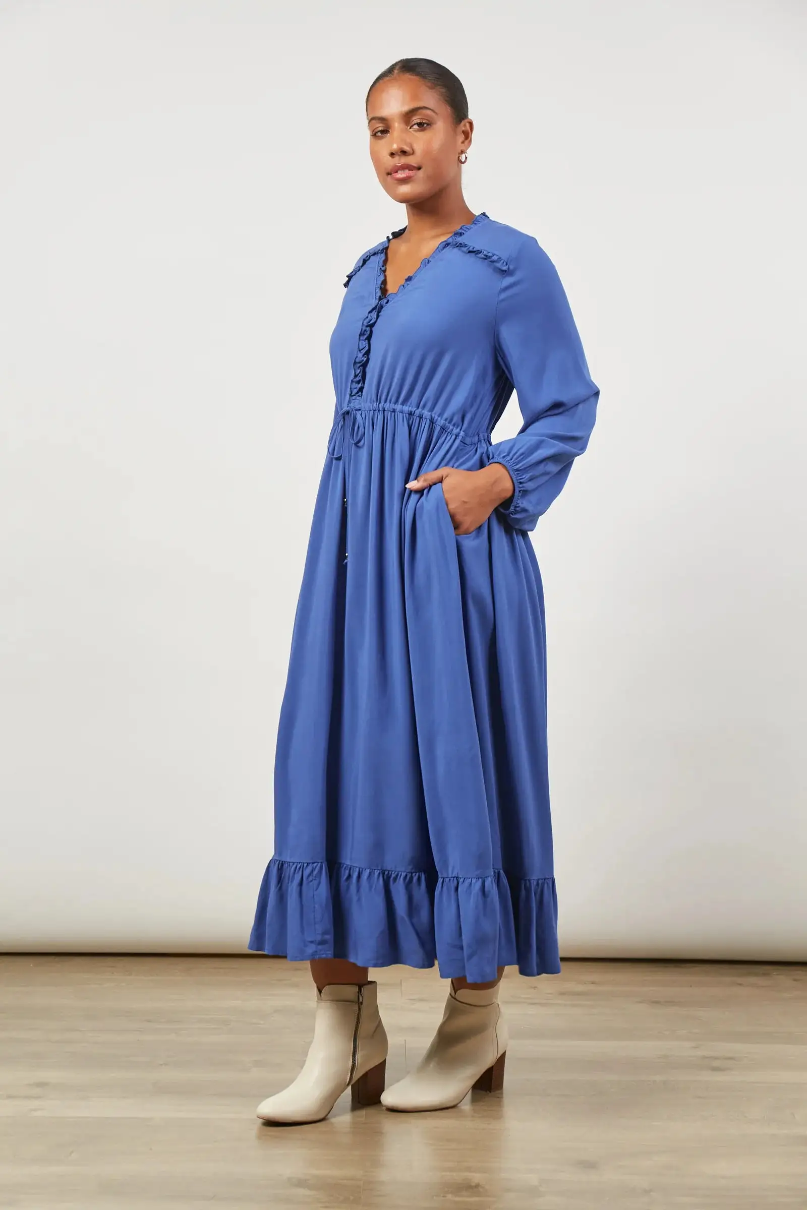 Euphoria Tie Maxi - Azure