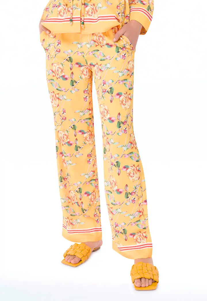 Floral Print Trouser