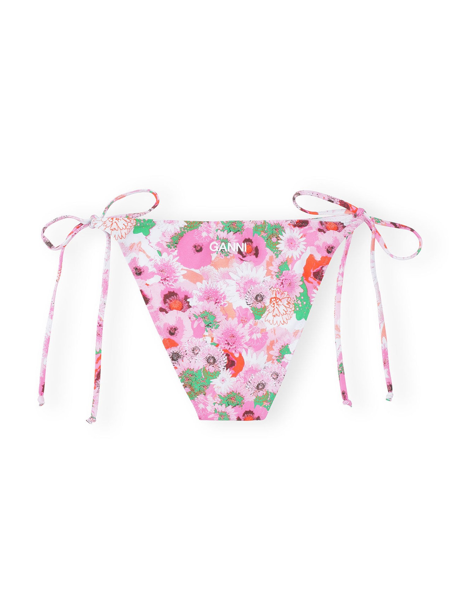 GANNI    FLORAL PRINT BIKINI BOTTOM