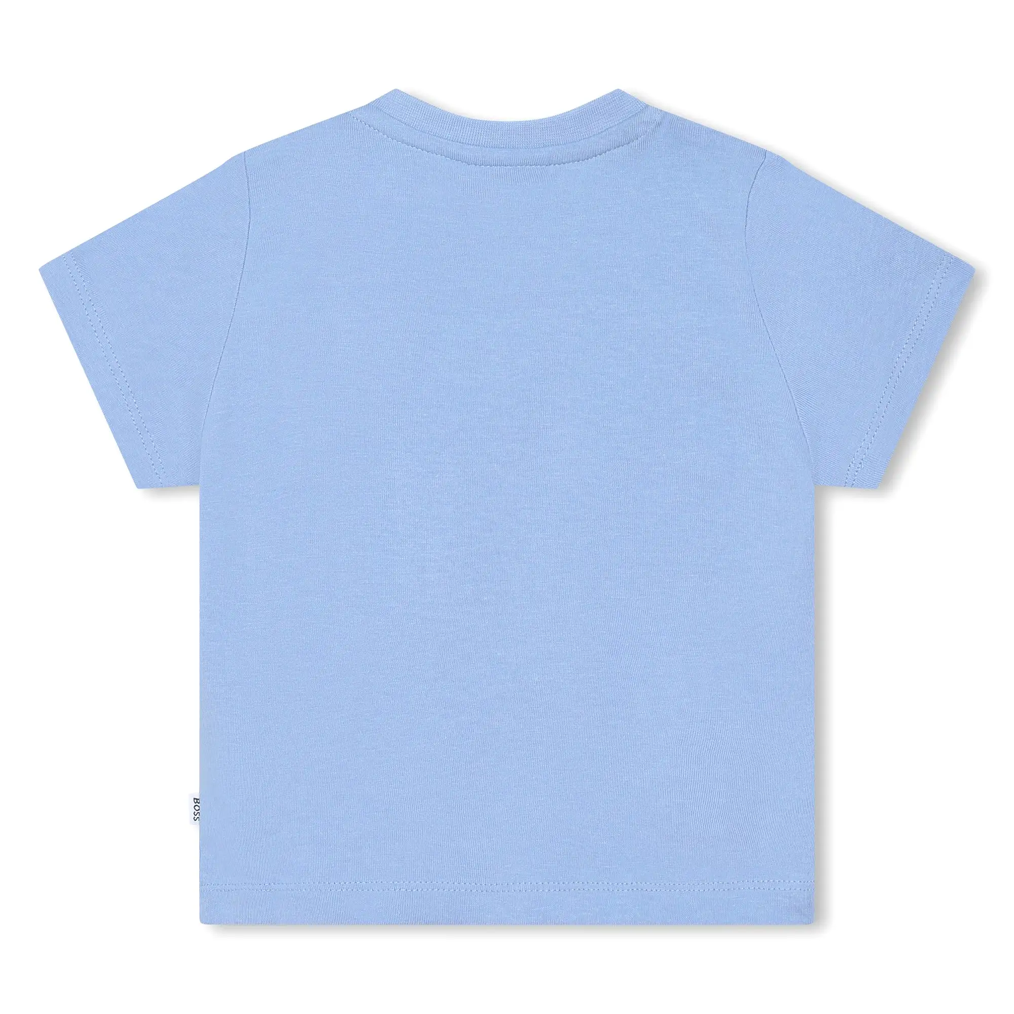 Hugo Boss Toddler Dress Short Sleeve T-Shirt_Blue J05A02-77A