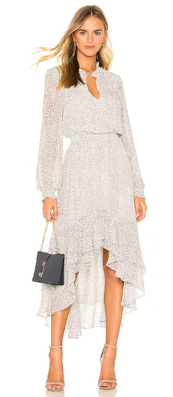 Ivory High Low Dress