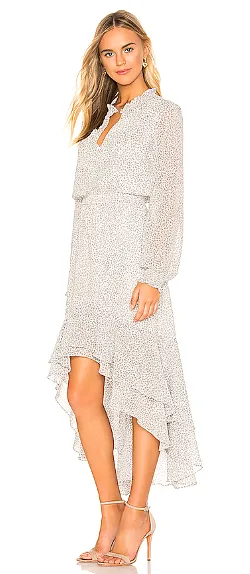 Ivory High Low Dress