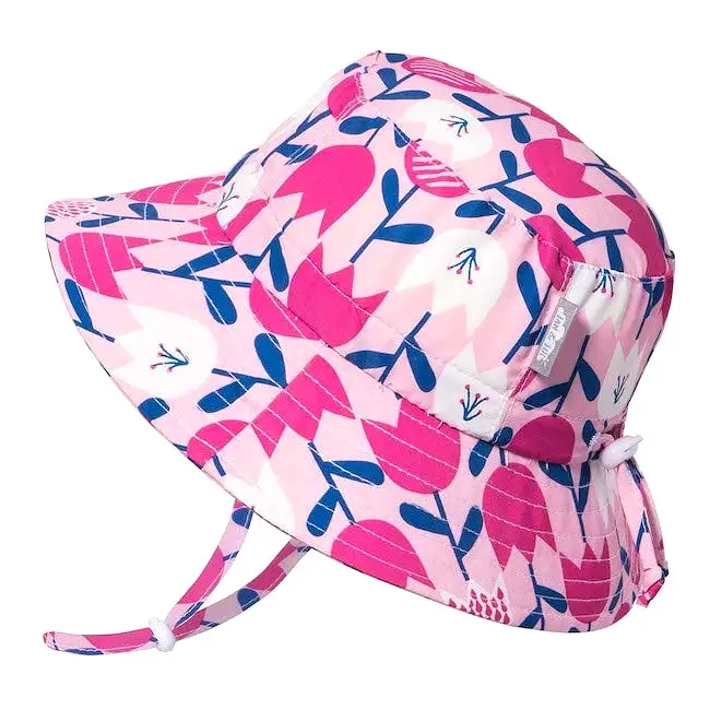 jan + jul by twinklebelle aqua dry bucket sun hat - tulip