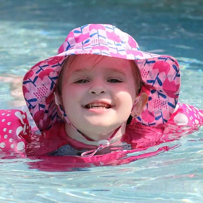 jan + jul by twinklebelle aqua dry bucket sun hat - tulip