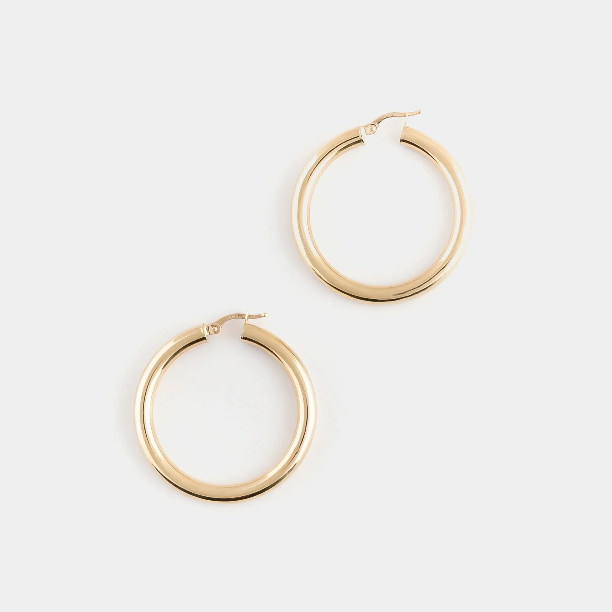 Joan Hoops in Gold size Large