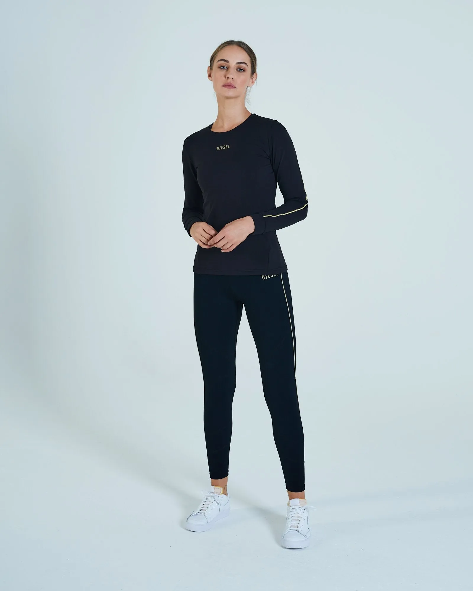 Kat Long Sleeve Top Black