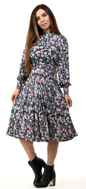 Kathryn Floral Midi Dress