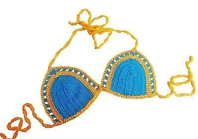 Knot in Love Summer Breeze Crochet Bikini Bra Top