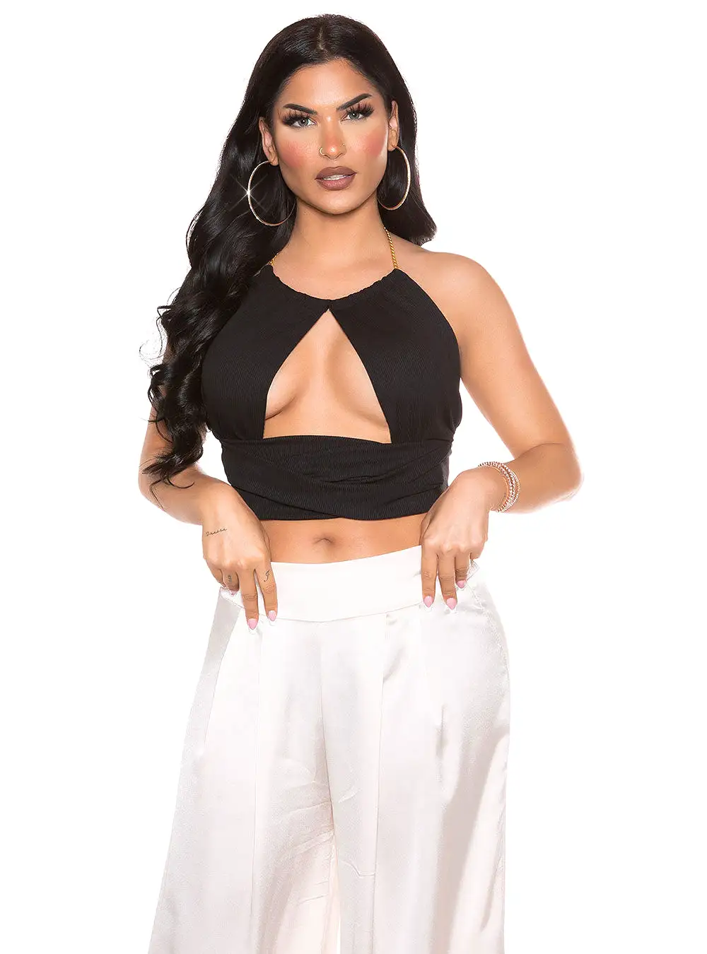 KouCla Chain Crop Top