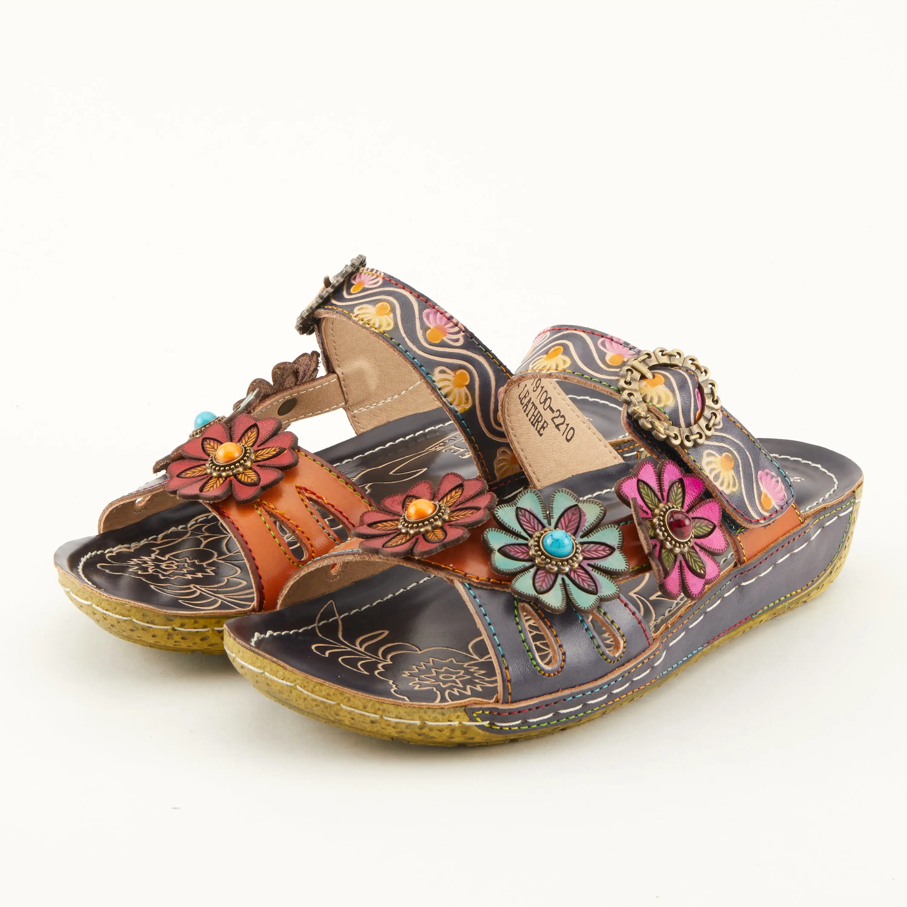 L'ARTISTE ARIALA SLIDE SANDALS