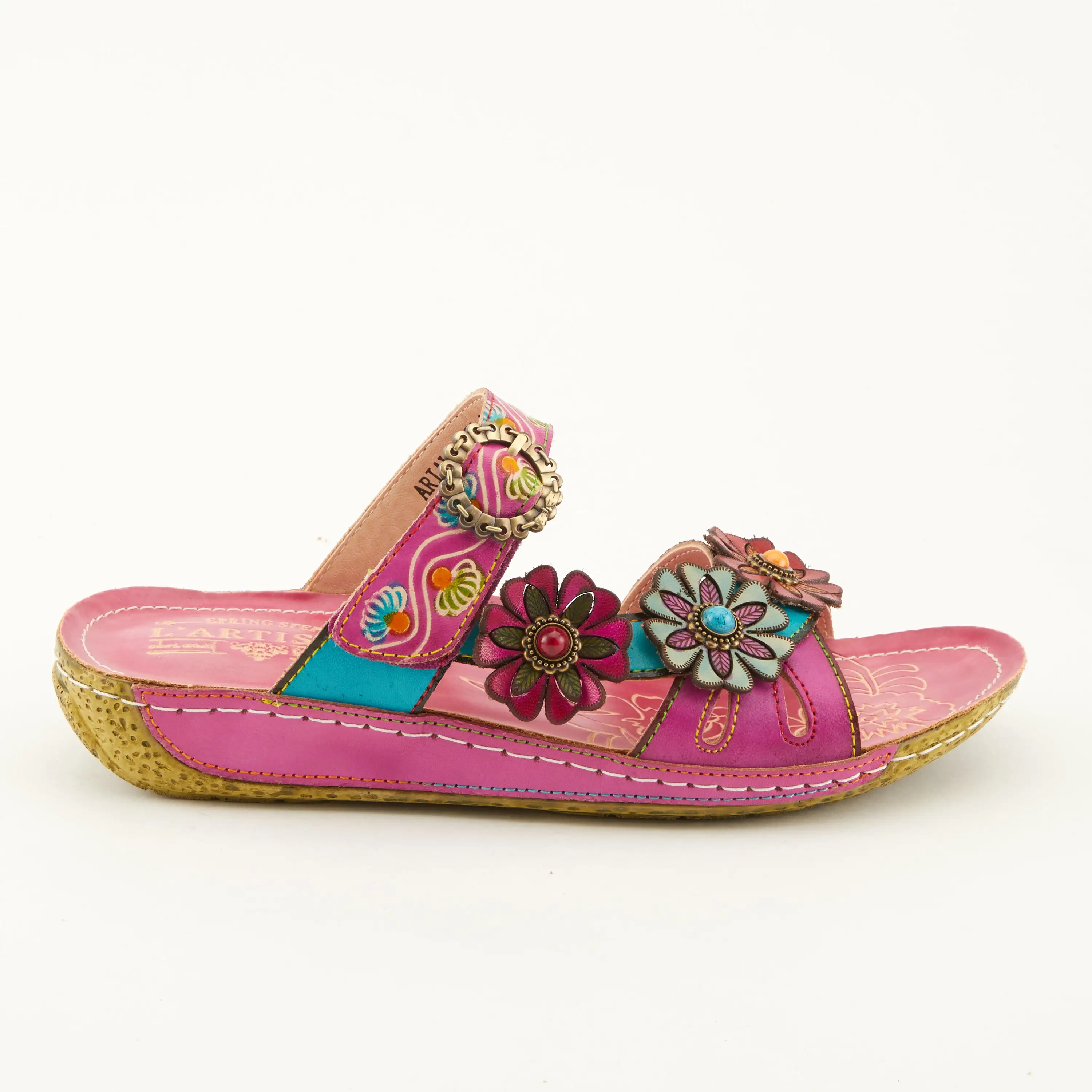 L'ARTISTE ARIALA SLIDE SANDALS