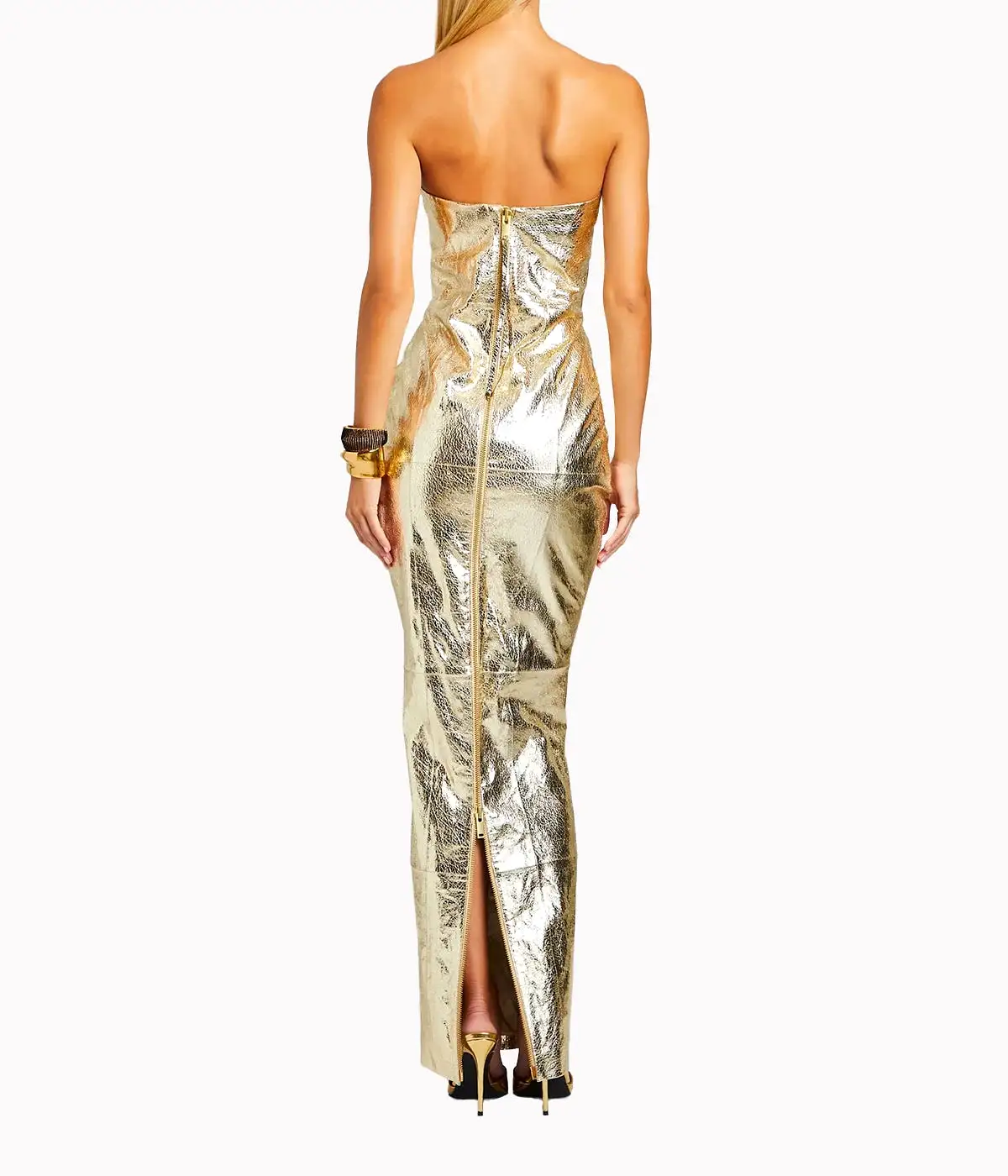 Lavonne Dress in Gold