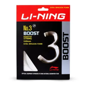 Li-Ning No. 3 Boost Badminton String (Alpine White)