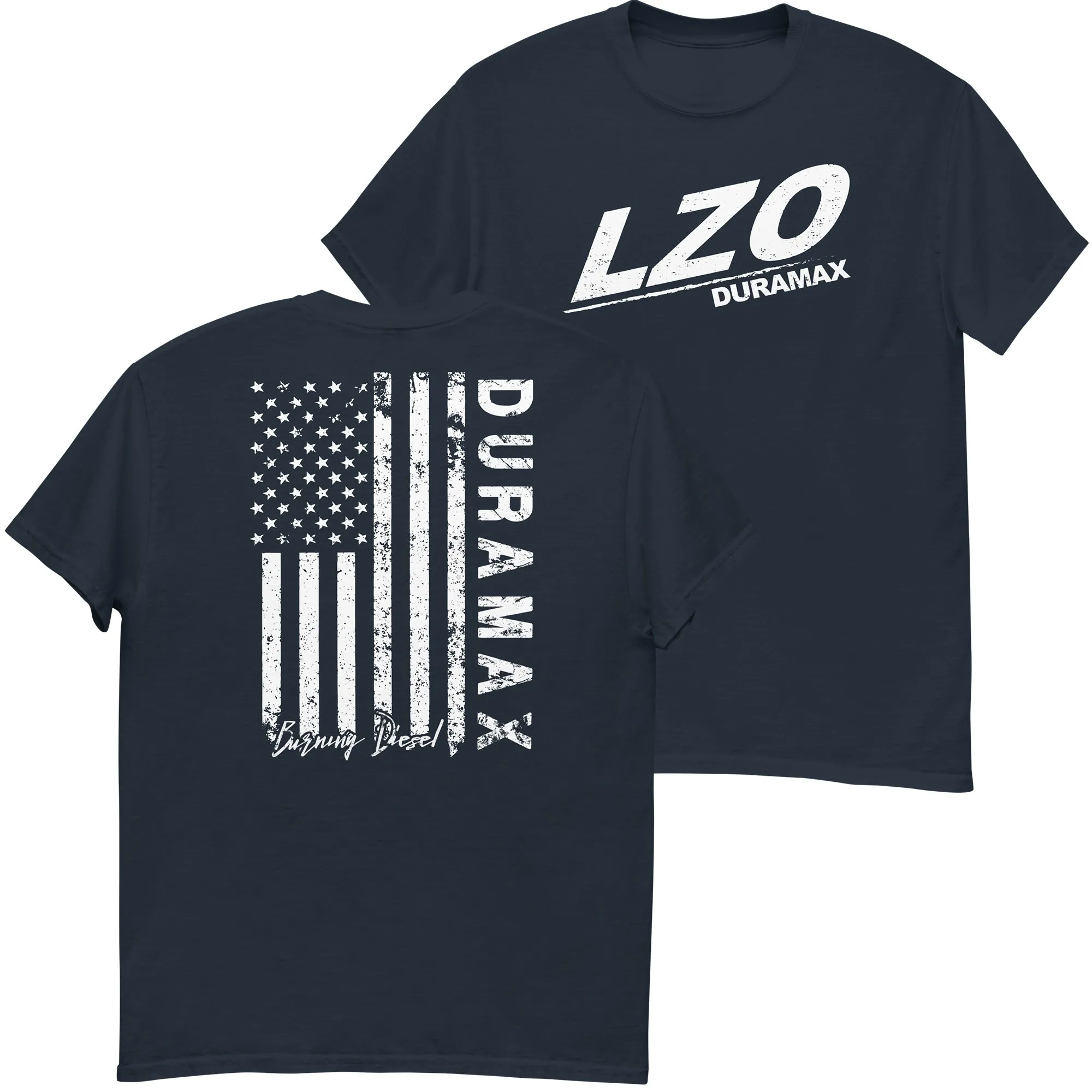 LZO 3.0 Duramax T-Shirt With American Flag Design