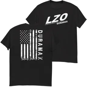 LZO 3.0 Duramax T-Shirt With American Flag Design