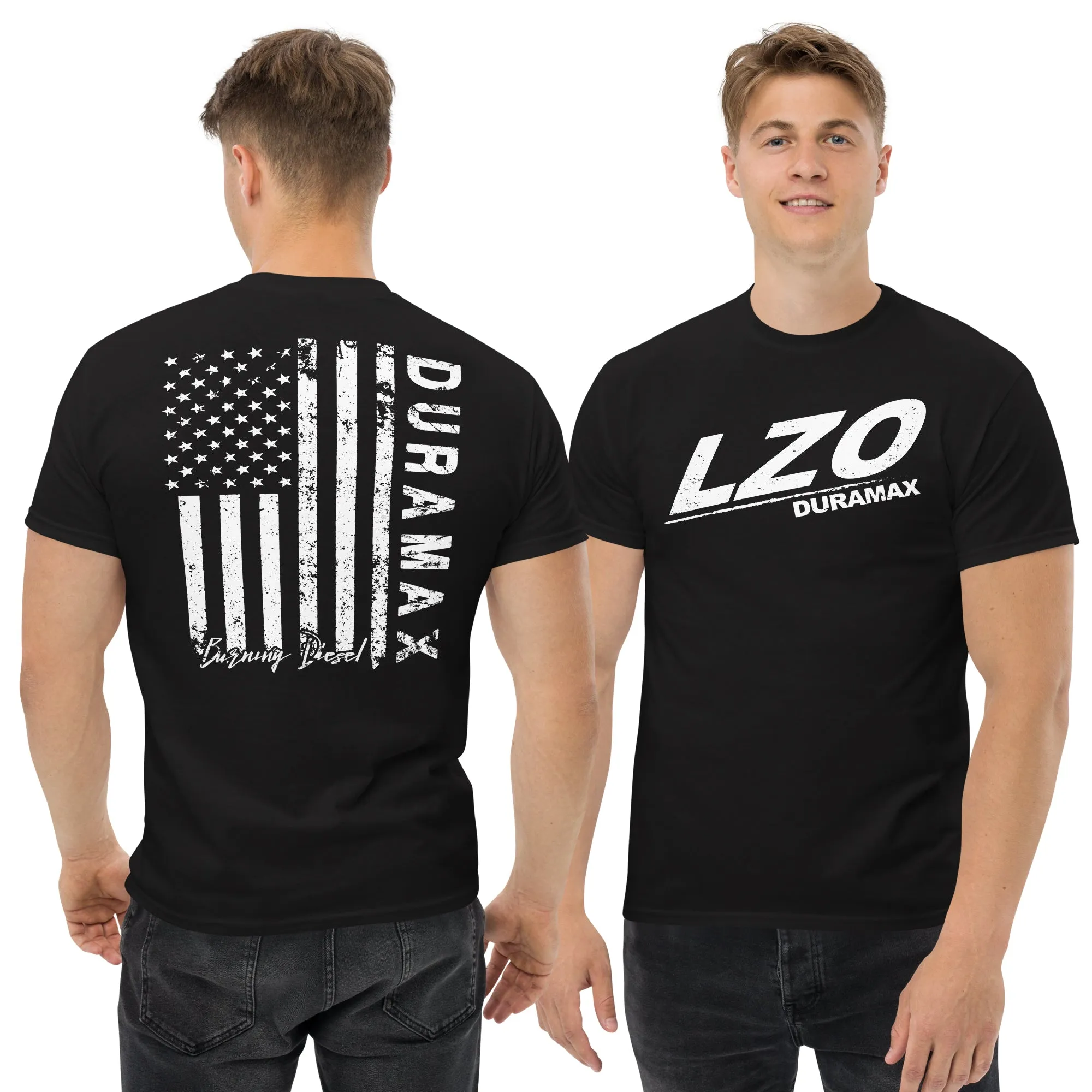 LZO 3.0 Duramax T-Shirt With American Flag Design