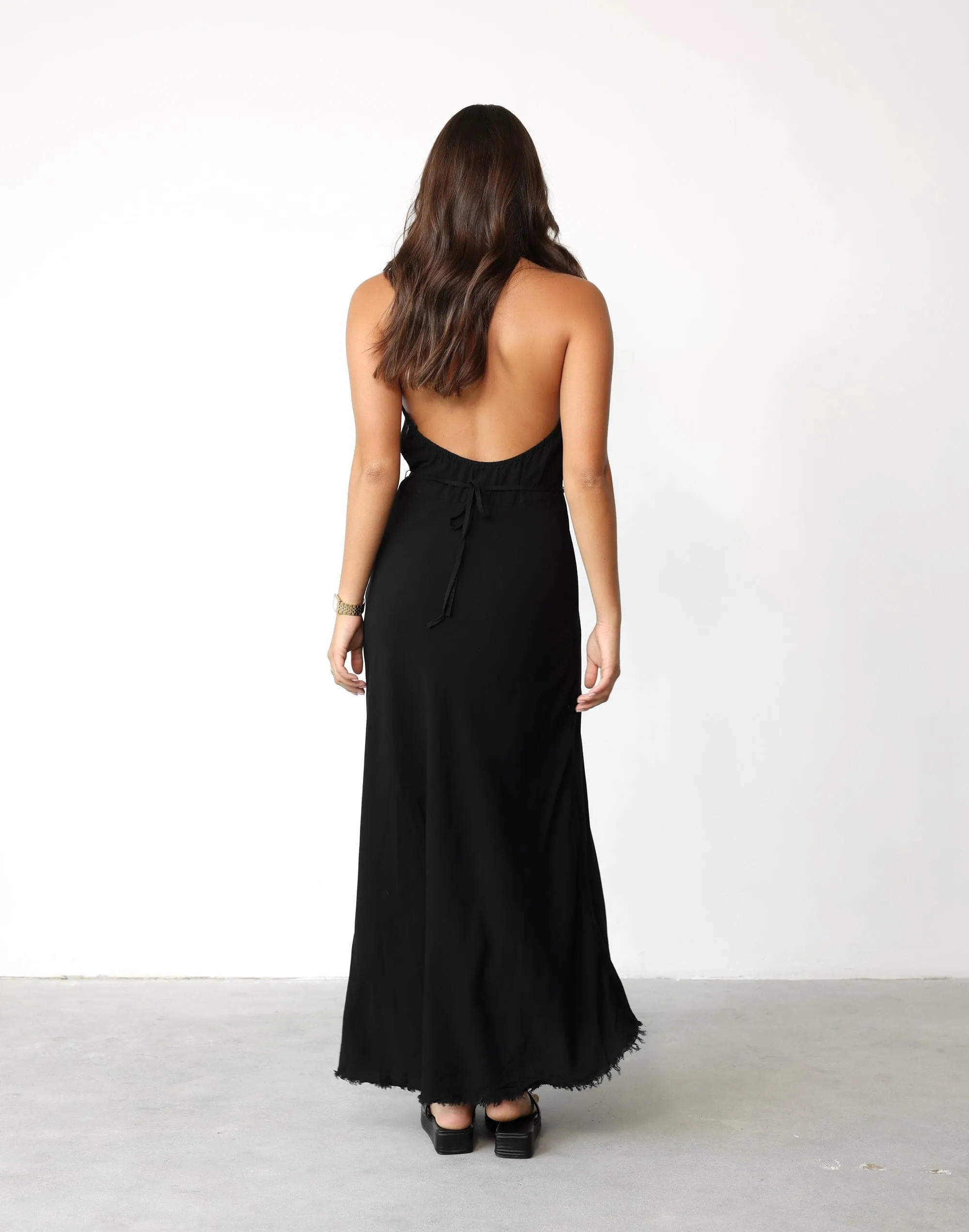 Marjorie Maxi Dress (Black)