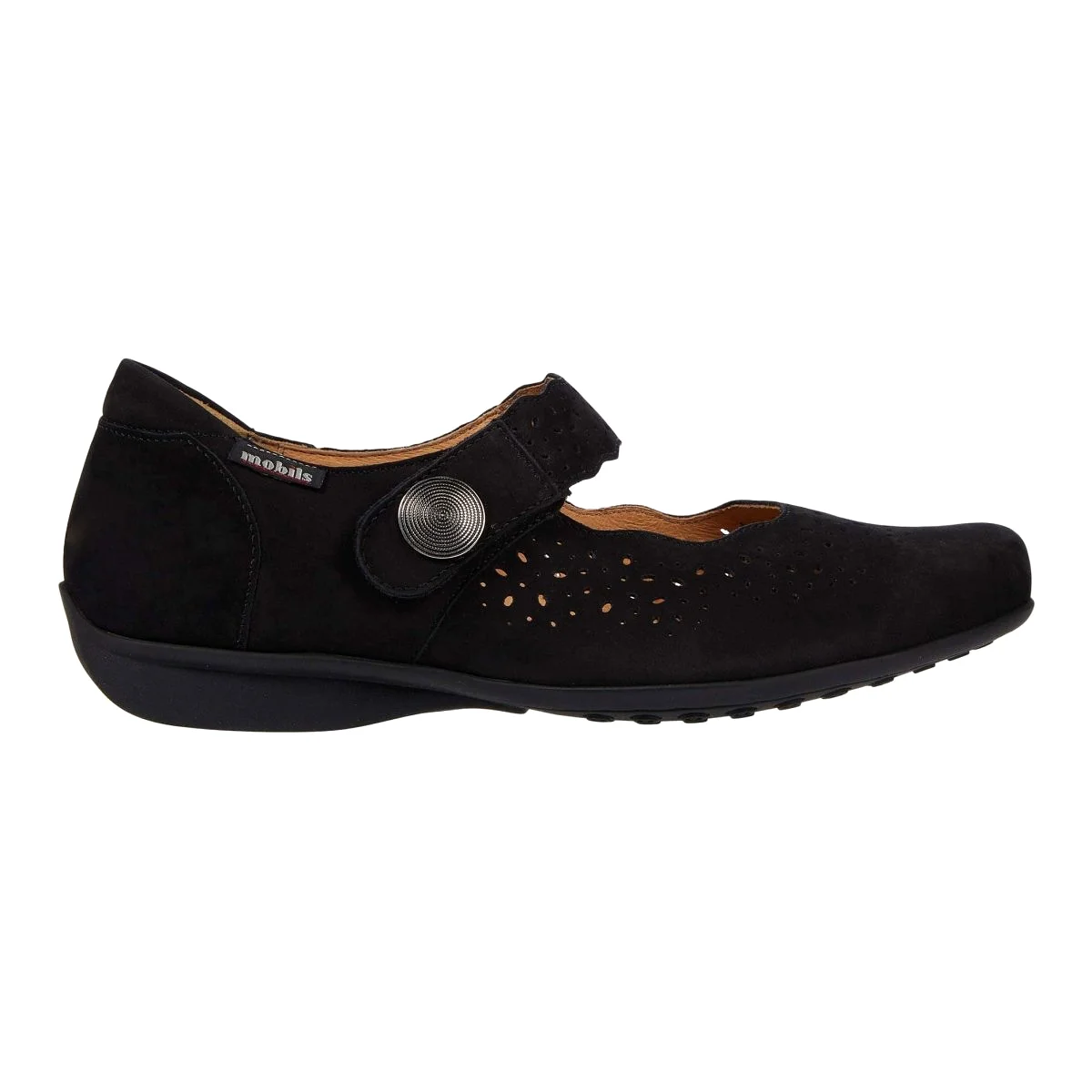 Mephisto Mobils Women's Fabienne Black Nubuck