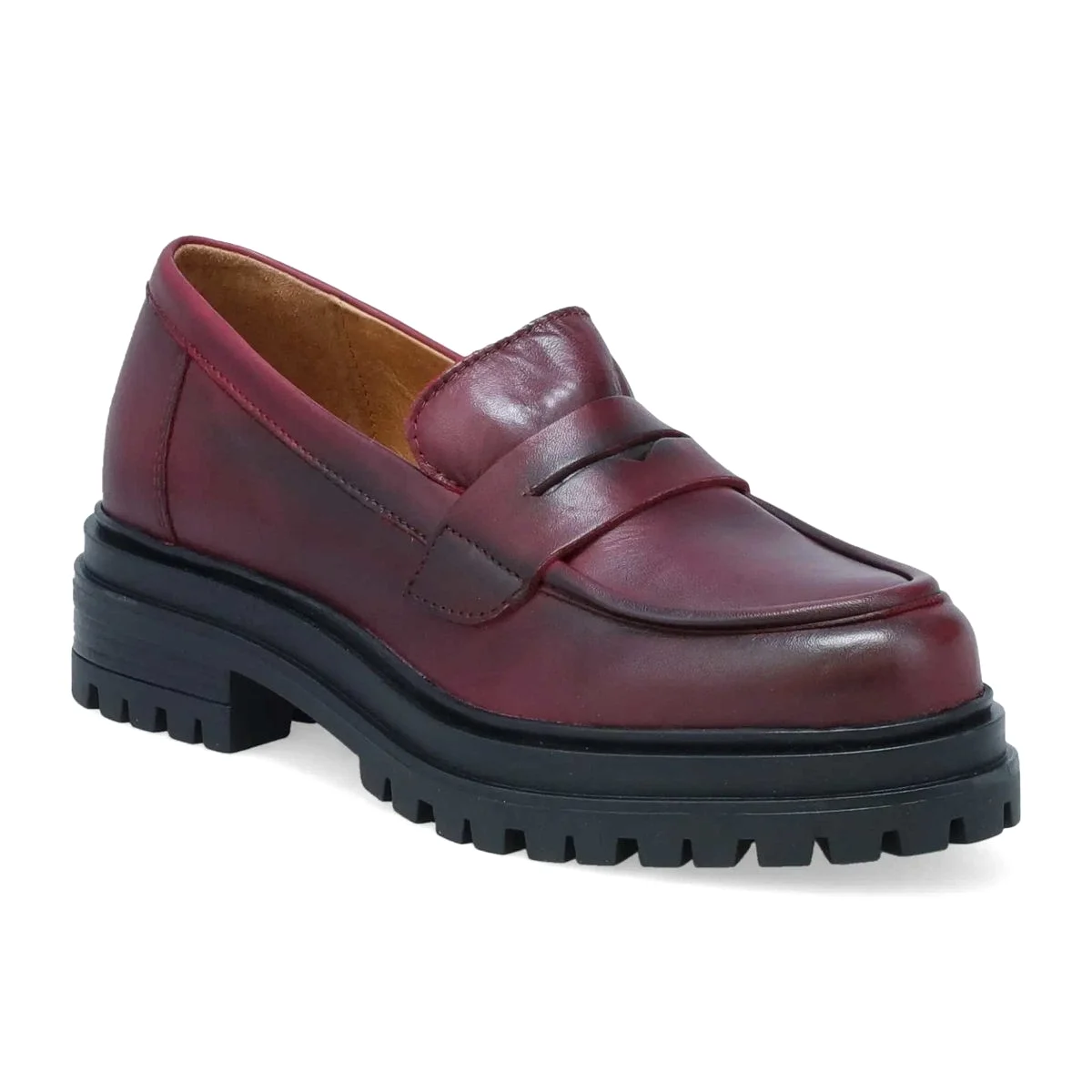 Miz Mooz Women's Legend Burgundy Leather